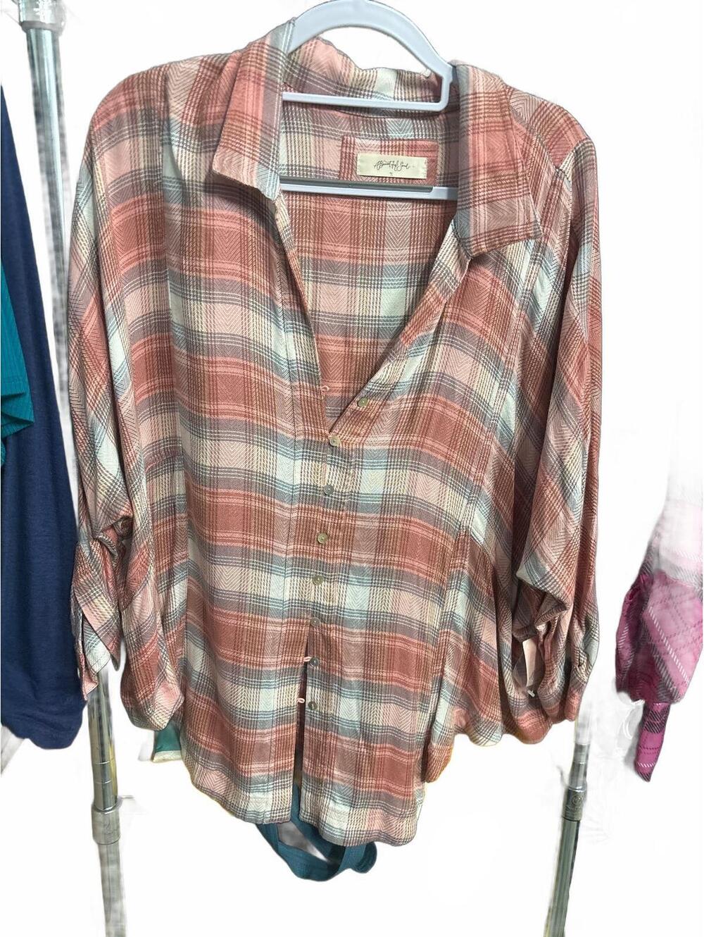 A031 NWT A Beautiful Soul Tunic, Size 1X